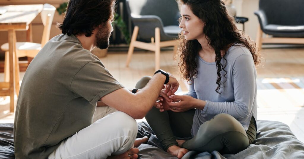 弱さを抱えるアメリアの言葉と感情表現。静かに心に響くセリフが描かれる。