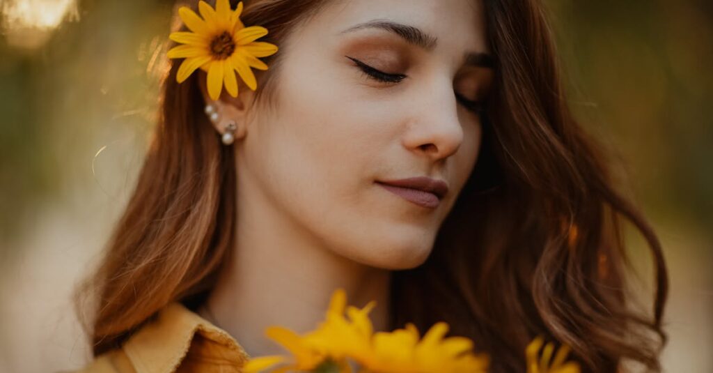 人にやさしくしながらも、自分の本音を少しだけ見失いかけているような花の気配
