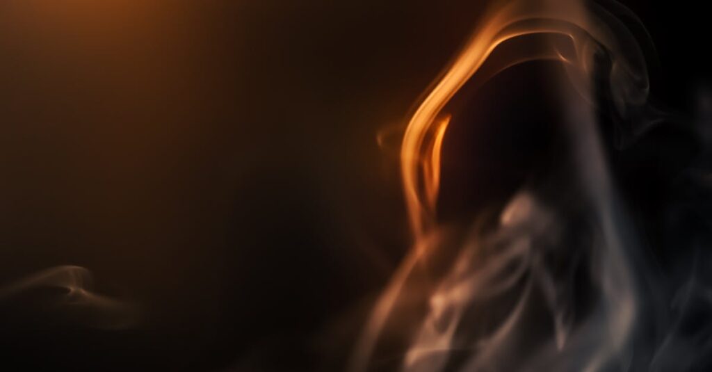 魂が分かれたツインレイの関係を象徴するスピリチュアルな光と影の融合イメージ。