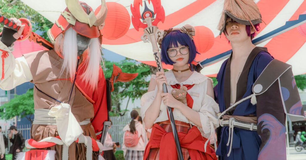 双子座、天秤座、水瓶座に対応する知性とバランス感覚を持ったアニメキャラたちの雰囲気を表す爽やかイメージ。