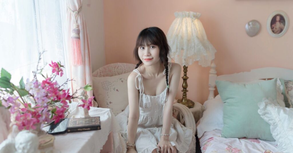 ひっそり咲いているのに、まだ自分では気づけていないような花のやさしさ