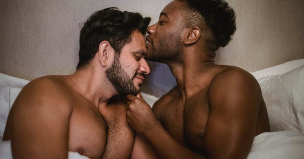 傷を抱えた相手をそのまま受け入れるやさしいシーン