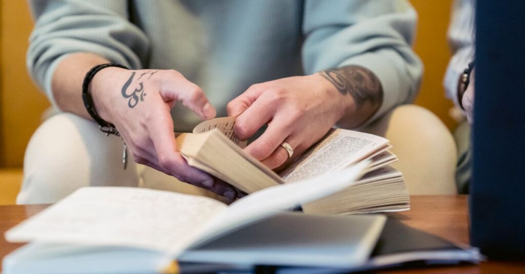 その日の気分に合わせて、やさしい読み方を選んでいる時間