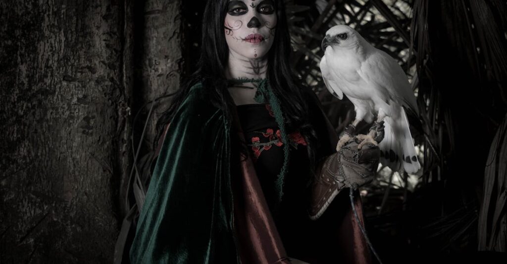 ミステリアスで笑顔の裏に本心が見え隠れするアニメの騎士キャラクターのシーン