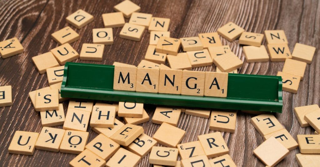 感情や気分に合わせて小説や漫画を選びながら読む少女が静かな空間で本を手に取るシーン