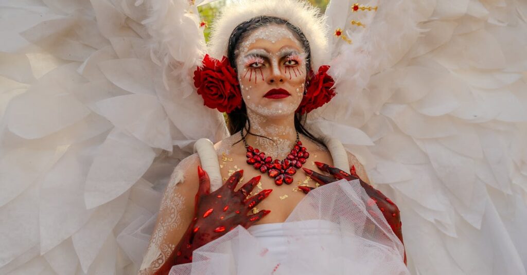 恋愛の仲介役を任されて困惑する転生女子キャラが共感を呼ぶアニメ風イラスト