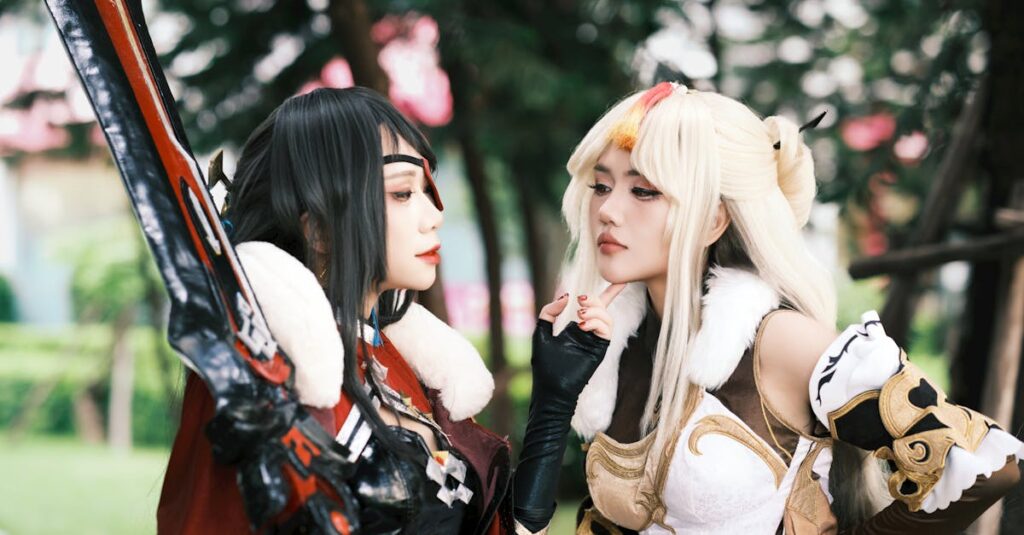 誰かのために行動することで少しずつ成長していくアニメキャラクターの姿を描いた感動的なシーン