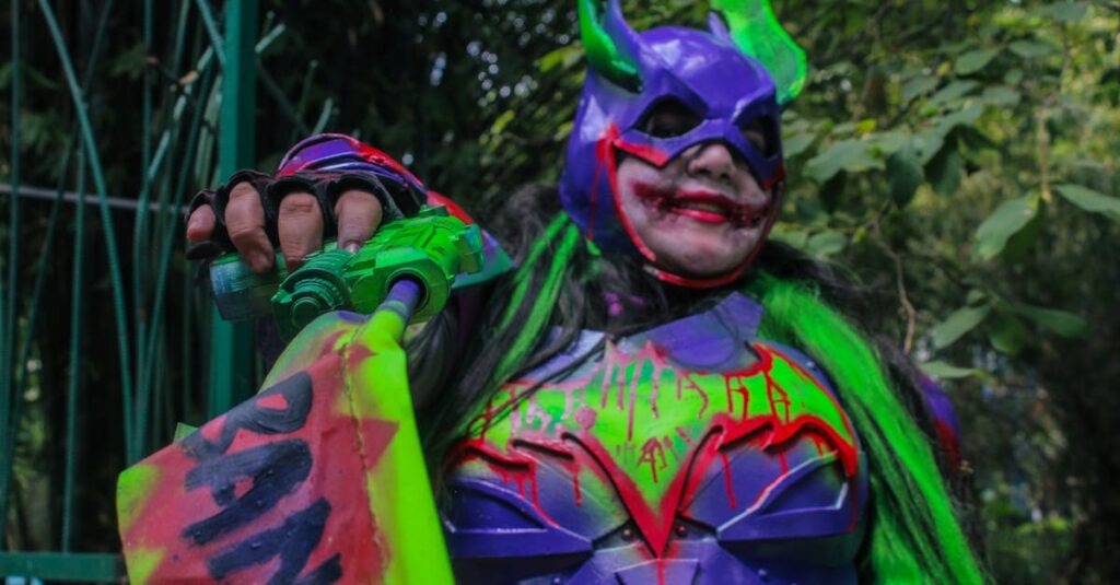 ミステリアスで笑顔の裏に本心が見え隠れするアニメの騎士キャラクターのシーン