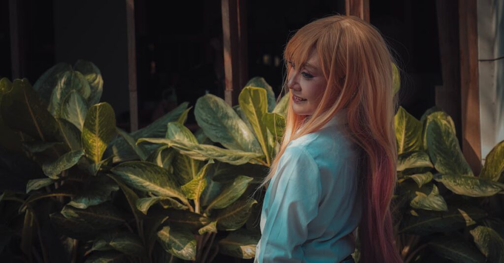 明るくふるまいながら内面に葛藤を抱えるアニメキャラの表情