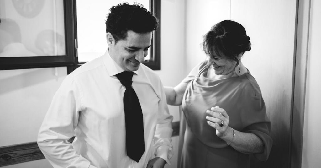 契約で始まった異世界の母と子が心を通わせていく感動的なアニメ風の場面。