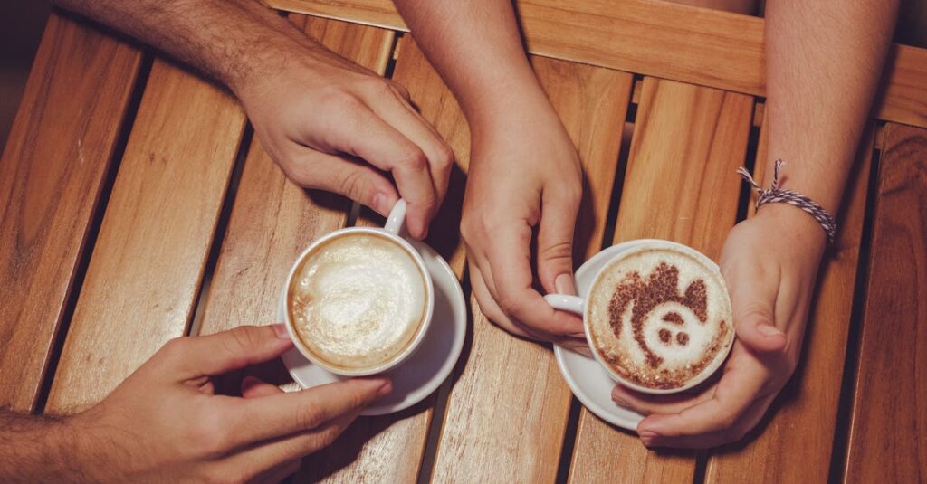 異世界から訪れた人物と心を通わせる場面が、現実の縁の大切さを思い出させる印象的なシーン。