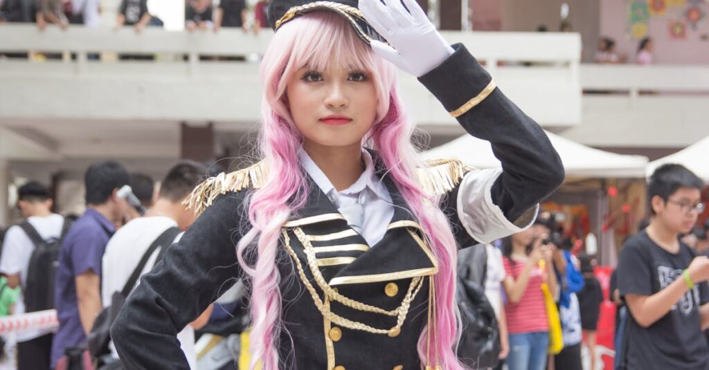 アニメキャラ診断であなたと相性の良いキャラを占う楽しいシーン。