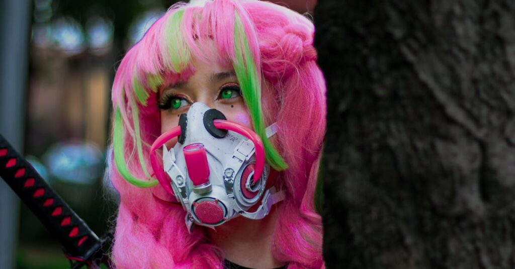 アニメキャラたちが星座に照らして分析され、内面的な強さが浮き彫りになる占い風の演出。