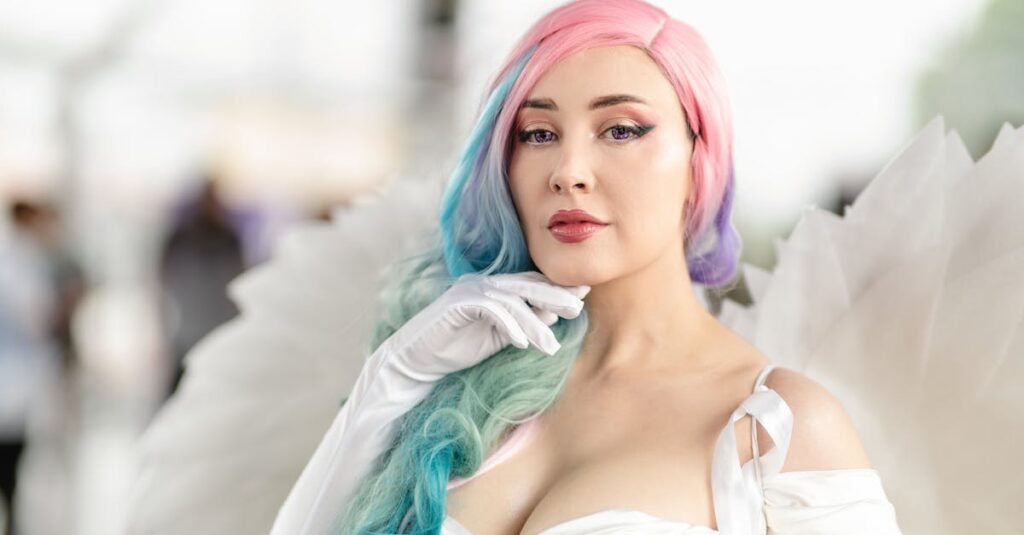 テレビアニメの放送開始を告げるカウントダウンのイメージ、ファンタジー空間が背景。