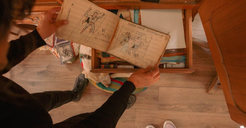 居場所を見つけた少女のやわらかなイラスト