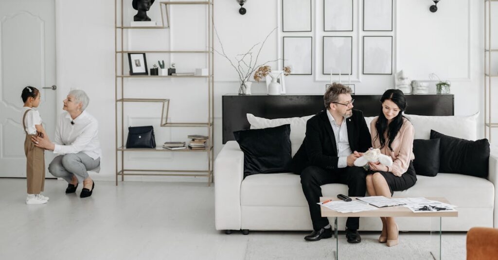 契約から始まる母子の関係が徐々に本物の絆へと変わっていく感動的なアニメのシーン。