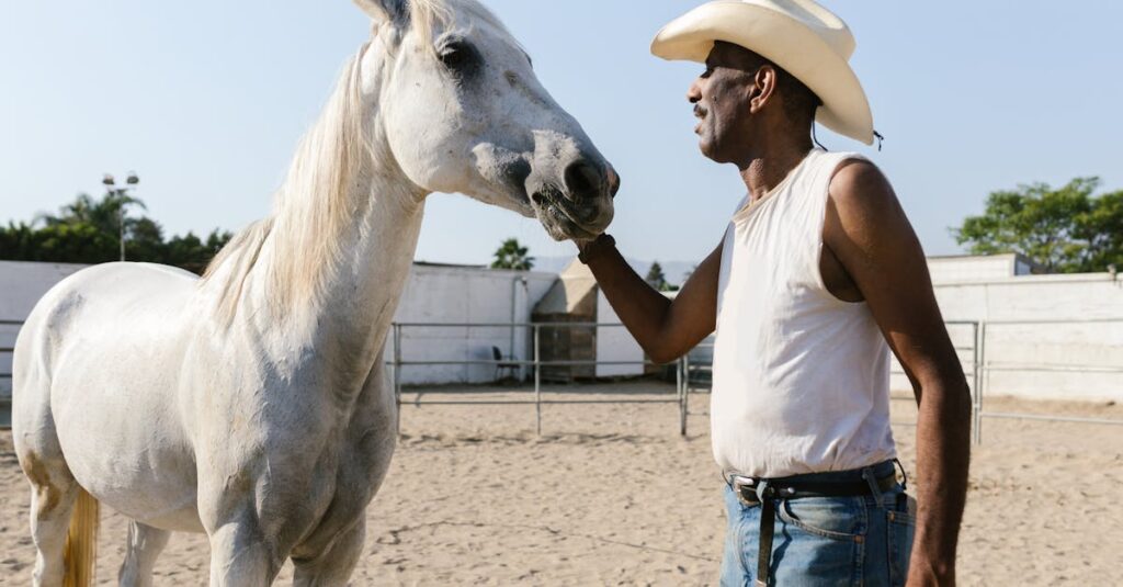 一度追放されたアニメの男性キャラクターが、新しい場所で感謝され、自信を取り戻す感動的な場面。