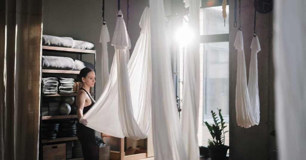 静かに凛と咲くように自分の内側に育った居場所に安心する女性