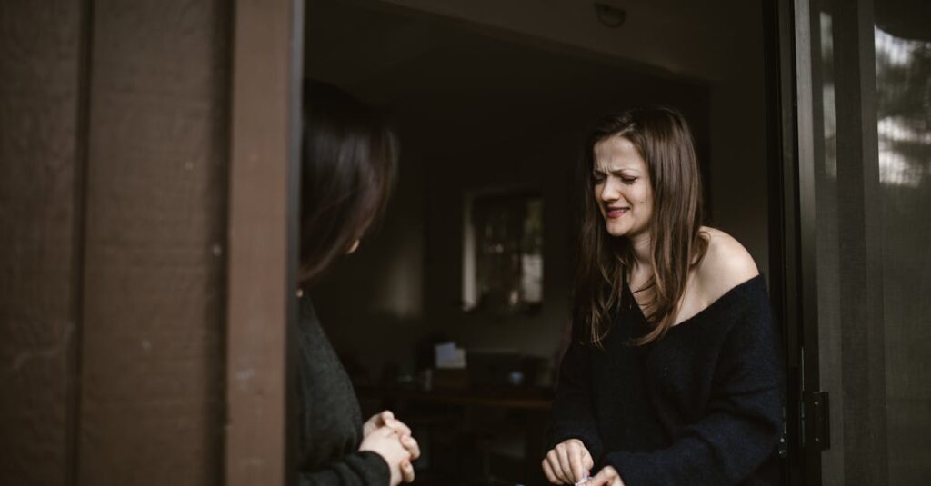 優しさを手放さずに自分と他人の両方を大切にしようとする穏やかな人の姿を描いたイメージ