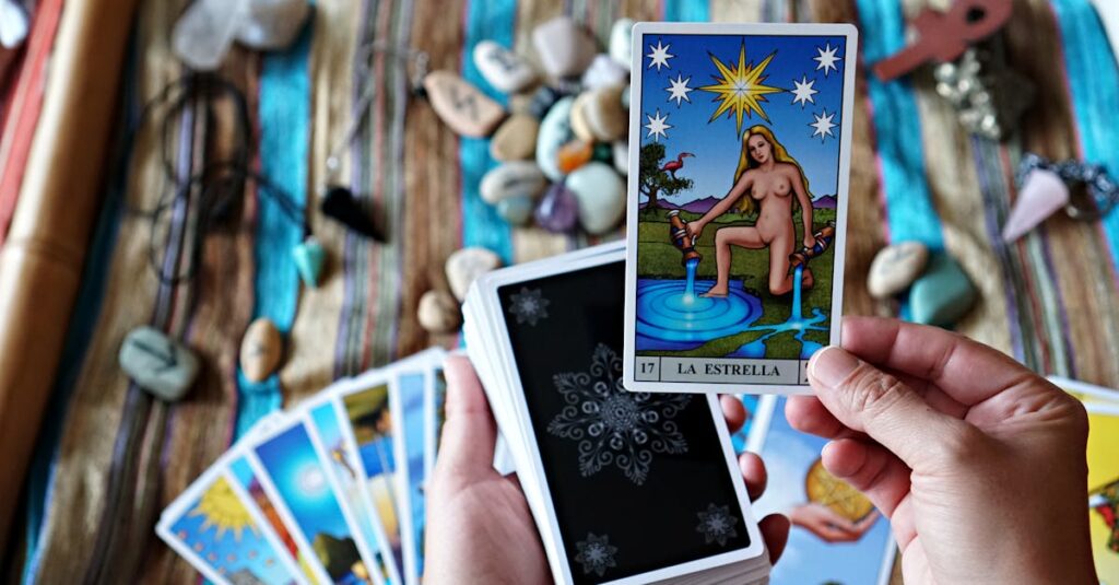 数秘術のチャートを用いて自分の個性を読み解くための図解