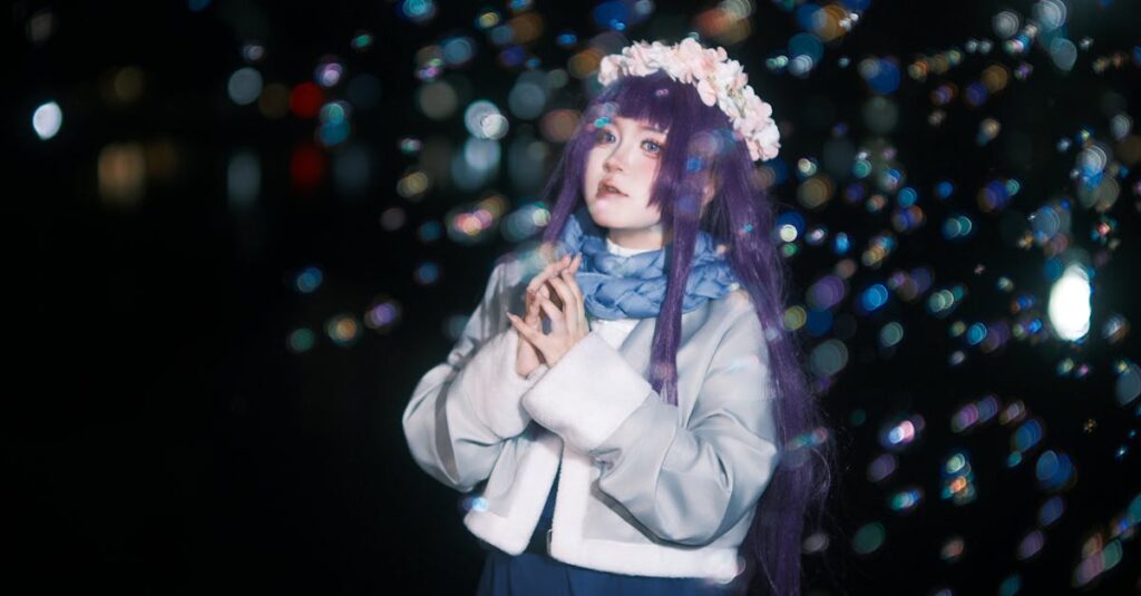 ファンタジー世界で七人の最強魔法使いが並び立つ荘厳な魔法評議会の一場面