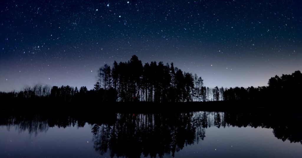 静かに輝く夜空の星々。誰とも違っていても、あなたの星はちゃんとそこにある。
