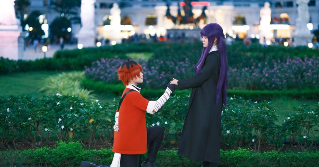 人間関係の境界線を見直すアニメキャラクターのイメージ