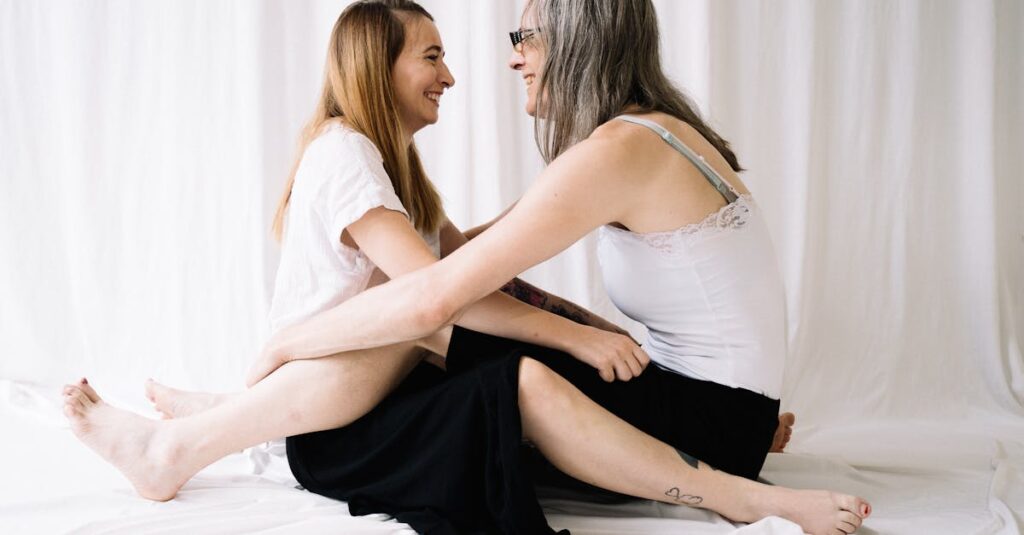 支え合い、愛を循環させるアニメキャラクターたちのイメージ