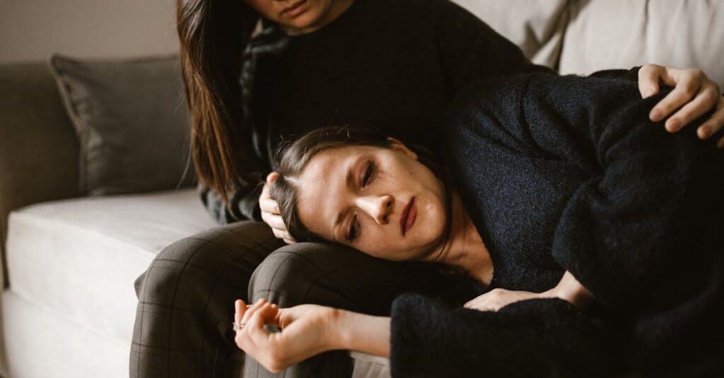 支え続けるけど自分が見えなくなったアニメキャラクターの姿