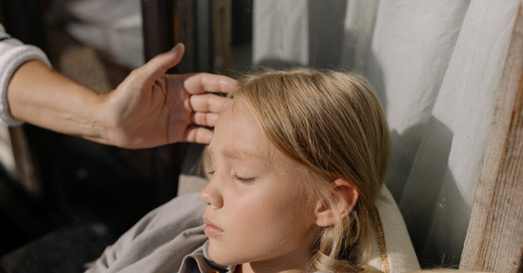 感情を押し殺して遠慮するアニメキャラクターの静かな表情