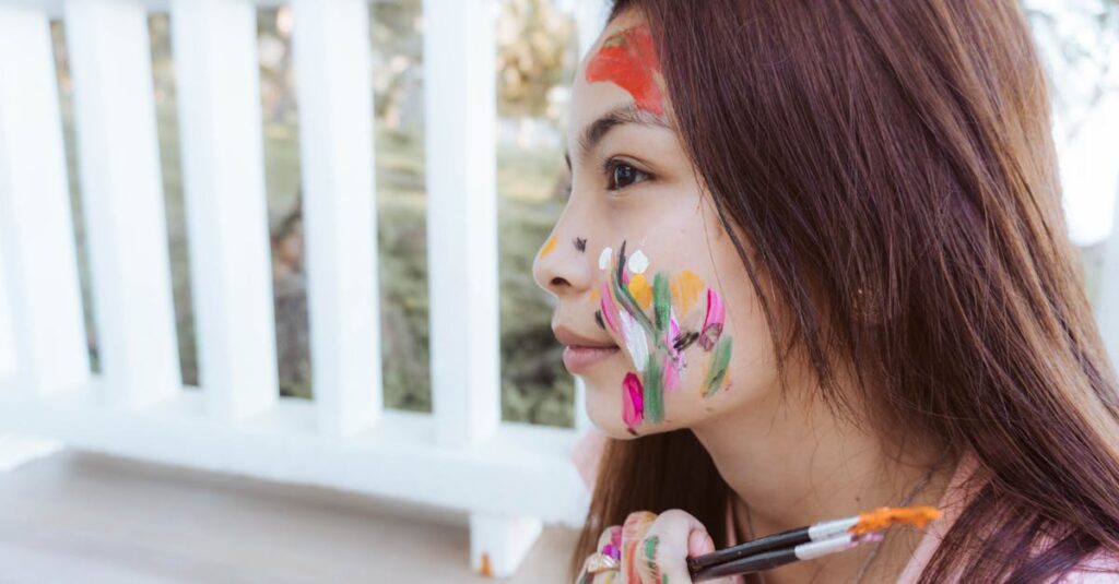 表情豊かで少し不安げなアーニャのような少女を描いたイメージ