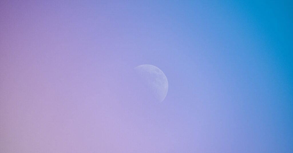 やわらかな光の中に浮かぶ太陽と月。近すぎても遠すぎても崩れる、心の距離のバランス。
