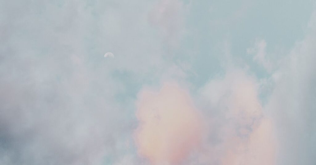 やわらかな光の中に共に輝く太陽と月。光と静けさが補い合うとき、世界は循環していく。
