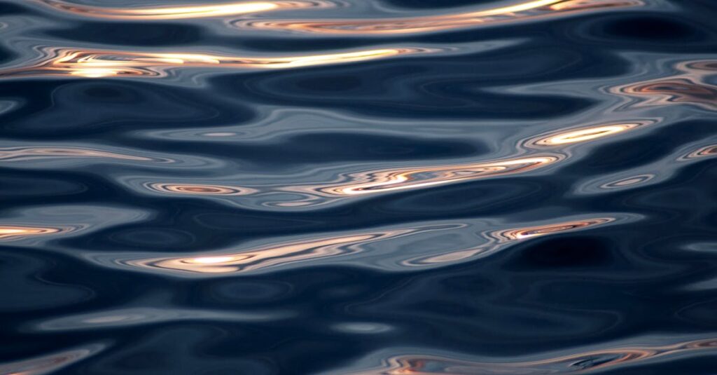静かに流れる水面に広がる波紋。水の色タイプは、誰かとつながることで心が満たされていく。