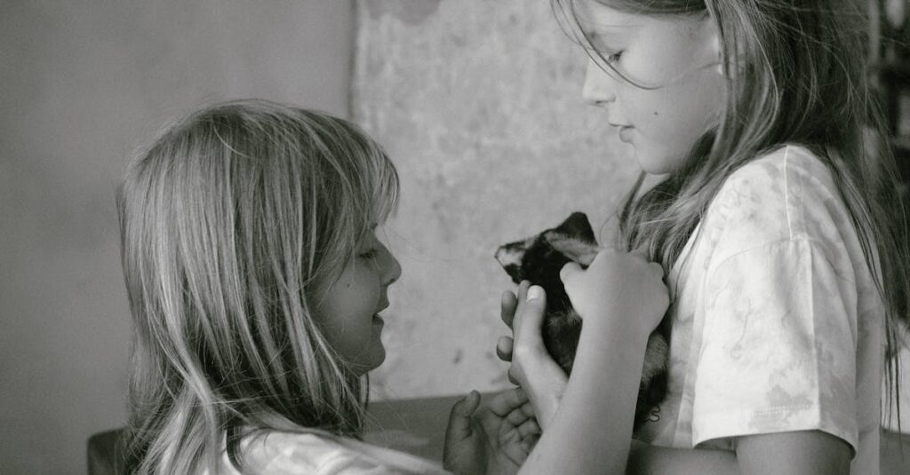 陰と陽のバランスを象徴するアニメ風シーンのイメージ