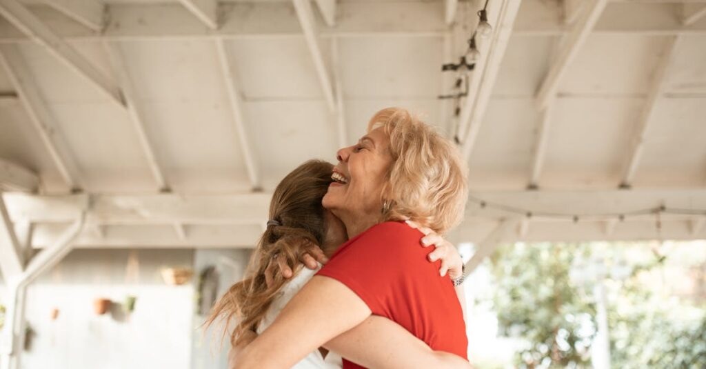 心はつながっている家族の絆を感じるアニメ風シーン