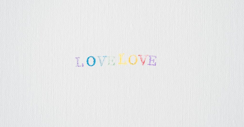 行動で気持ちを伝えるアニメキャラクターのやさしいイメージ