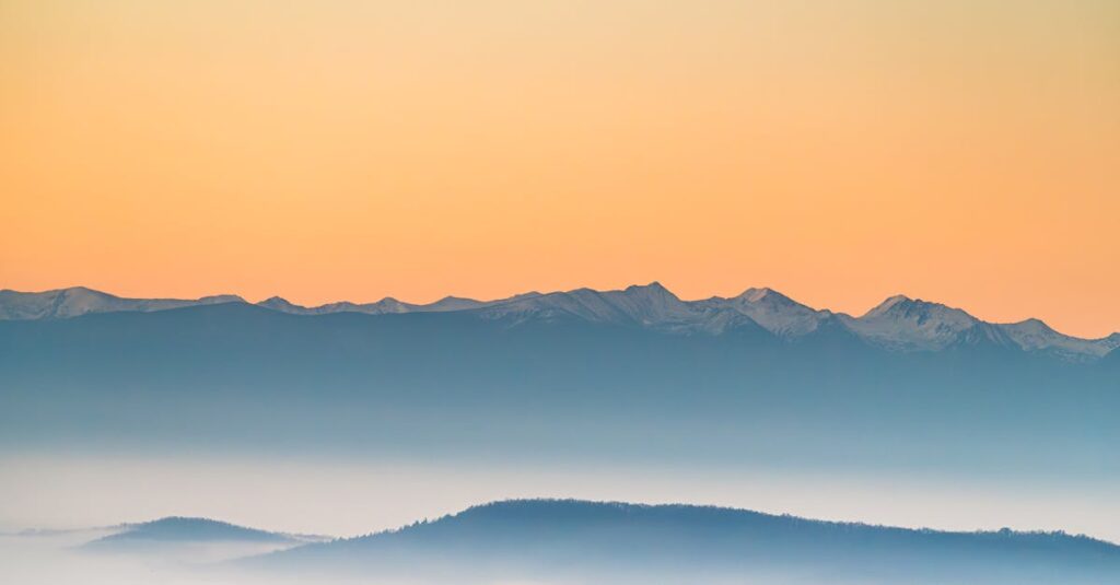 やわらかな朝の光が広がる風景。感受性が未来を豊かにすることを象徴するイメージ。