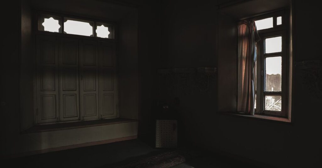 quiet room soft morning light calm solitude peaceful atmosphere