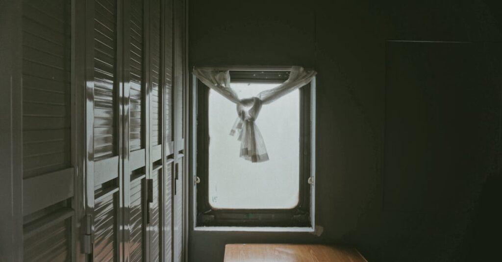 やわらかな光の入る静かな部屋。無理なく人と関わるために必要な余白と境界線を表す穏やかな風景。