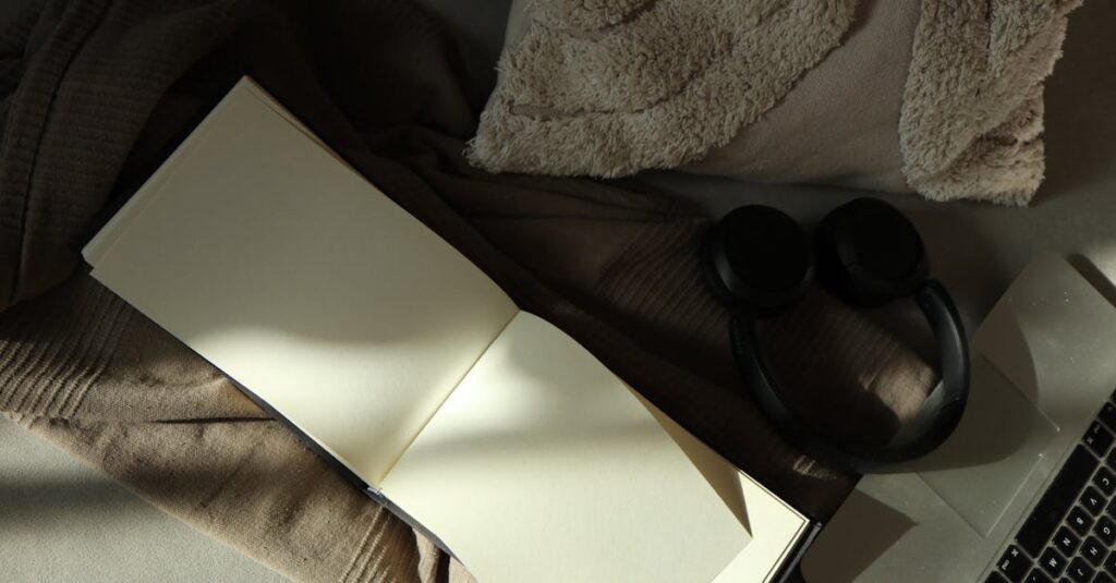 soft window light open notebook quiet self dialogue