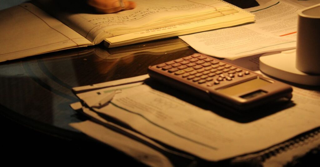 soft shadows night desk notebook quiet feeling