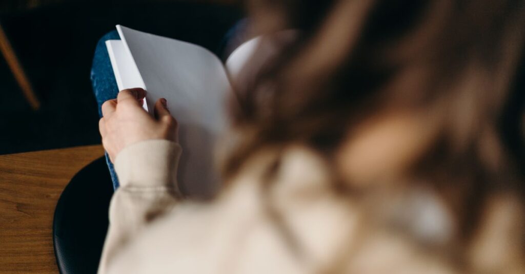 soft window light open notebook quiet self dialogue