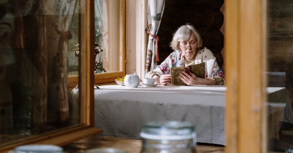 soft window curtain quiet tea time calm solitude