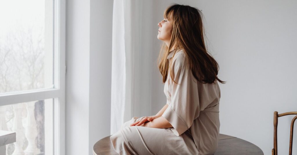 gentle window light quiet pause calm emotional safety