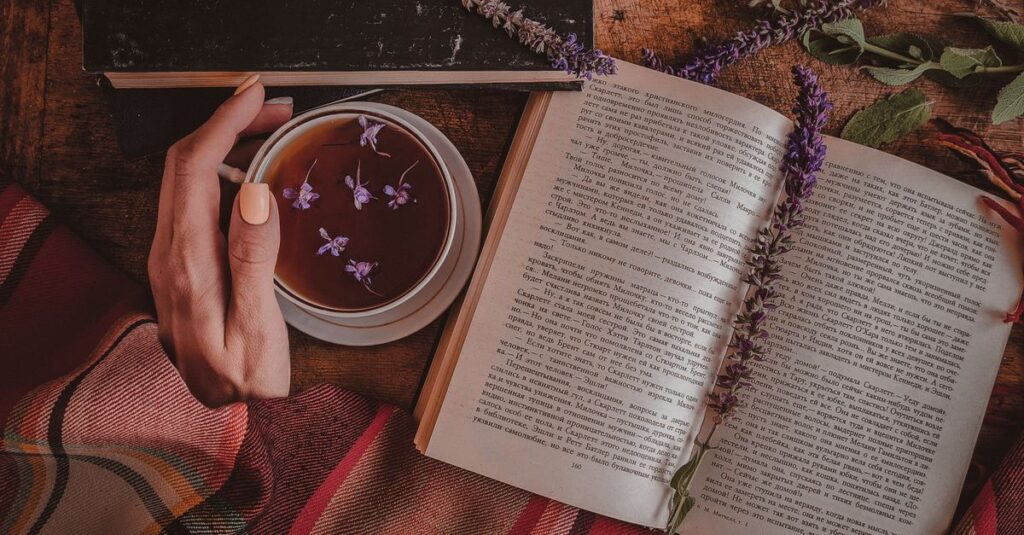 soft hands warm tea gentle silence peaceful atmosphere