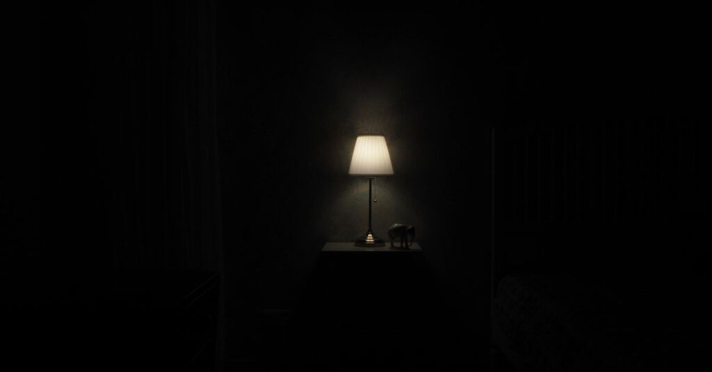 quiet room soft evening light gentle loneliness calm