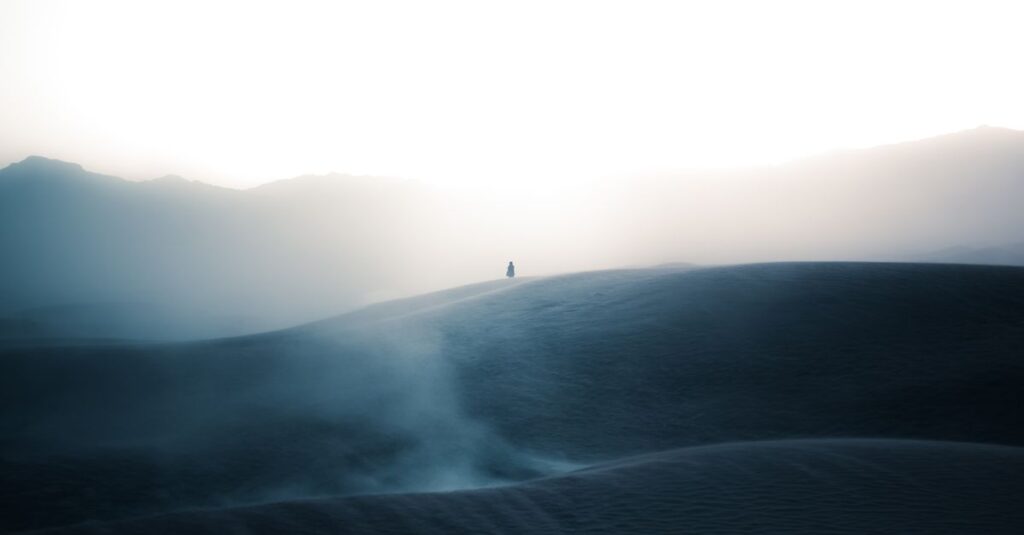 quiet soft light open space gentle breathing calm peaceful atmosphere