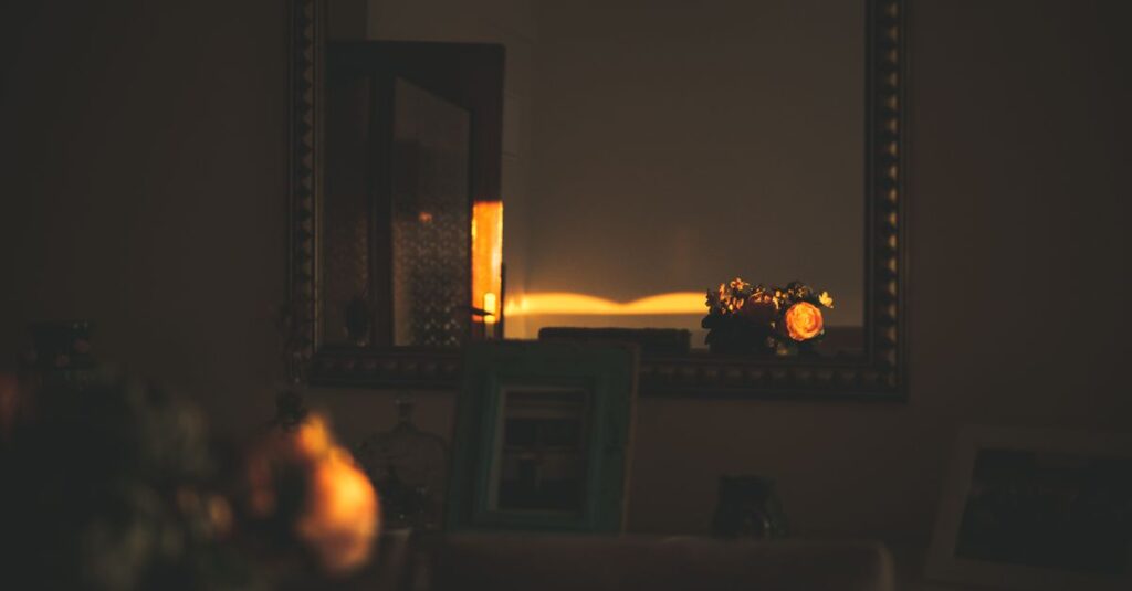 quiet room soft evening light gentle loneliness calm