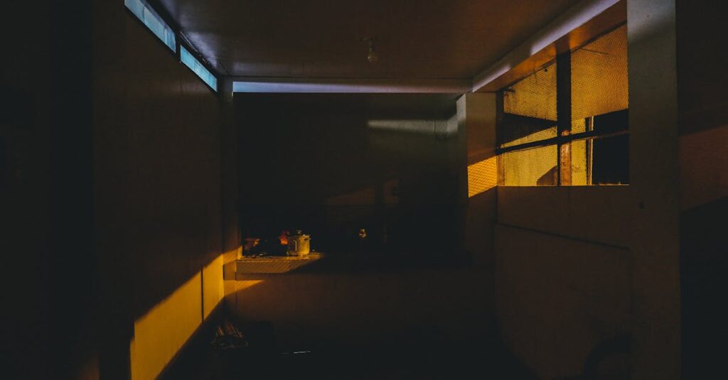 静かな夜の部屋にやわらかな光が灯る風景。ひとりの安心とふとした寂しさが重なる時間を象徴する情景。